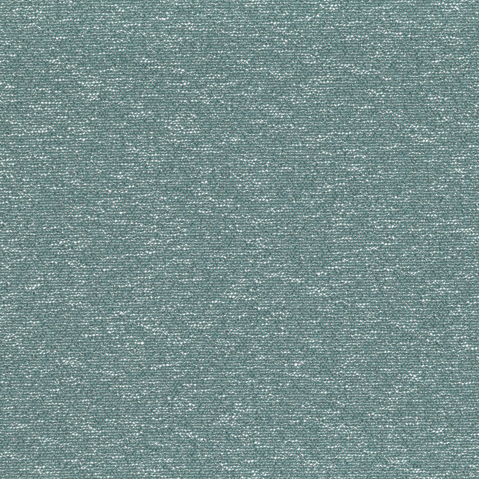 Muted blue-teal woven fabric with fine pale flecks and softly irregular texture