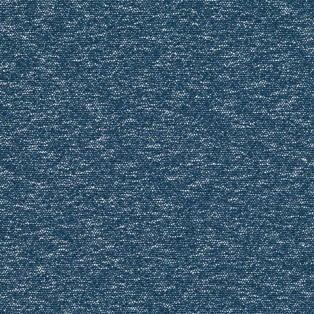 Deep navy woven fabric with fine pale flecks and irregular tactile texture