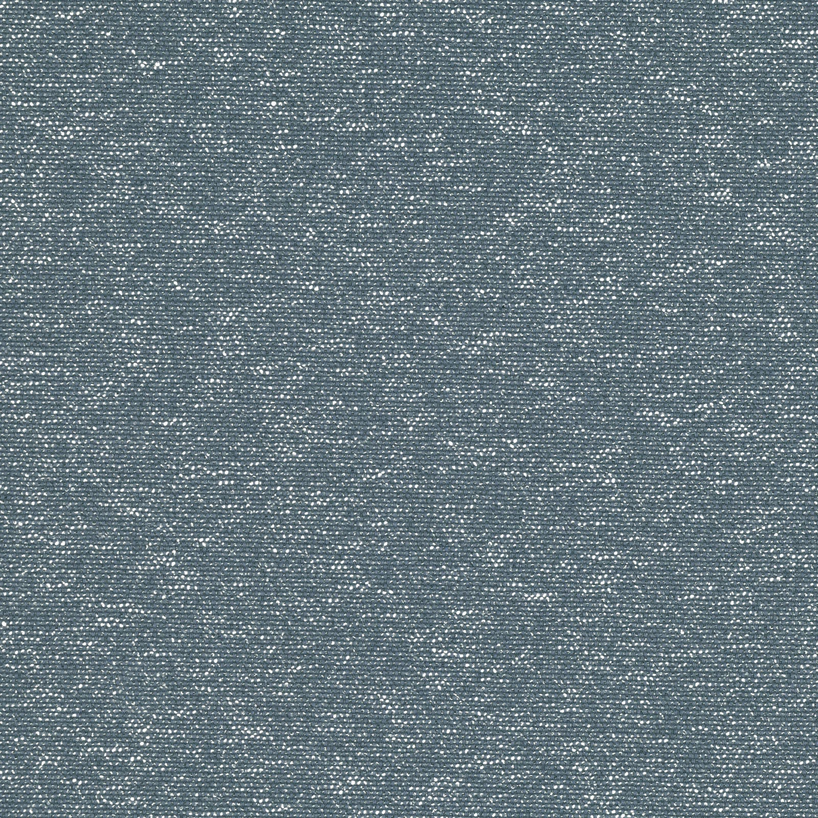 Cool blue-grey Kota fabric with fine flecking and subtle horizontal woven texture
