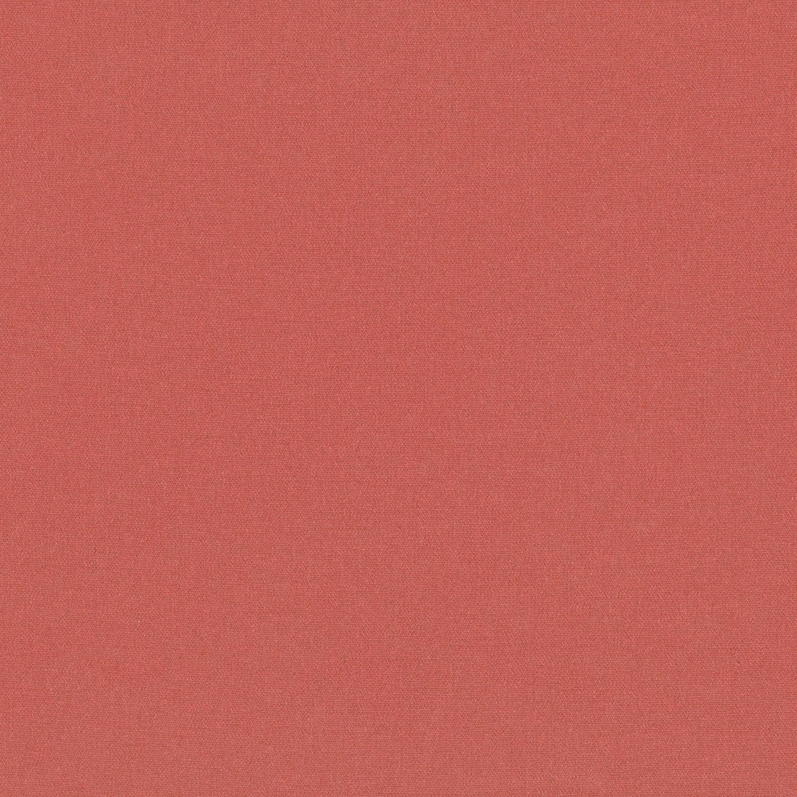 Muted coral-terracotta textile with a fine, softly mottled plain weave
