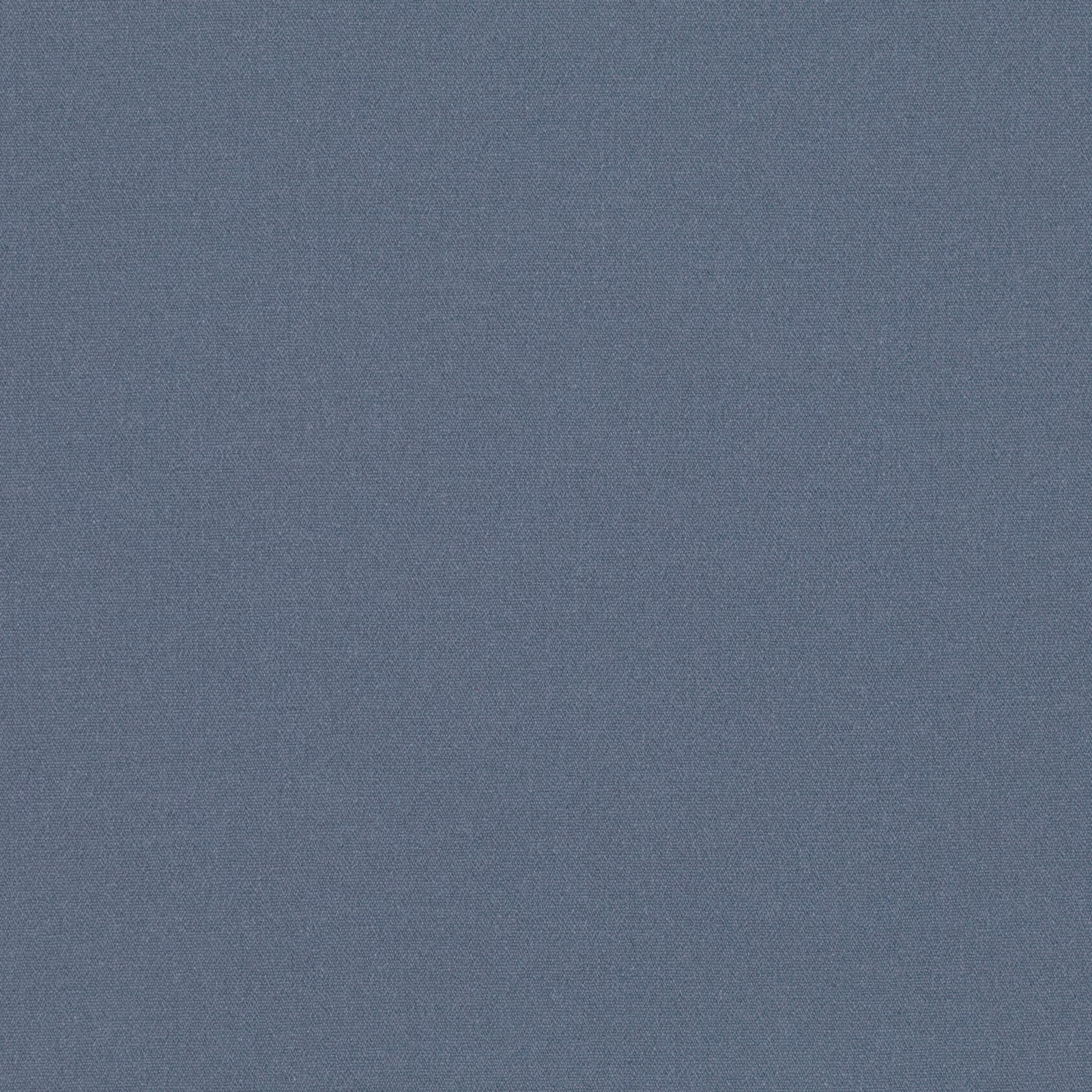 Close-up of muted slate-blue fabric with a fine, softly pebbled plain weave
