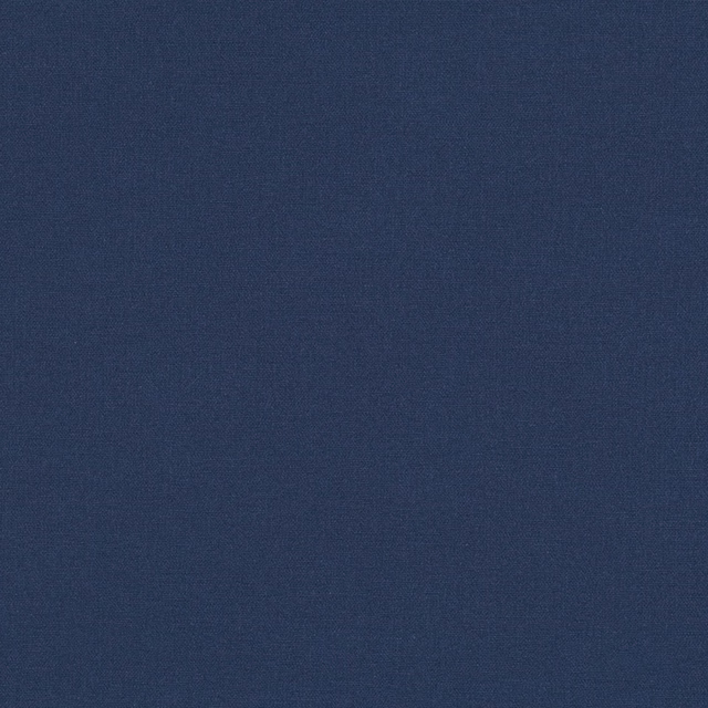 Deep navy plain woven fabric showing a fine, subtly varied textile grain