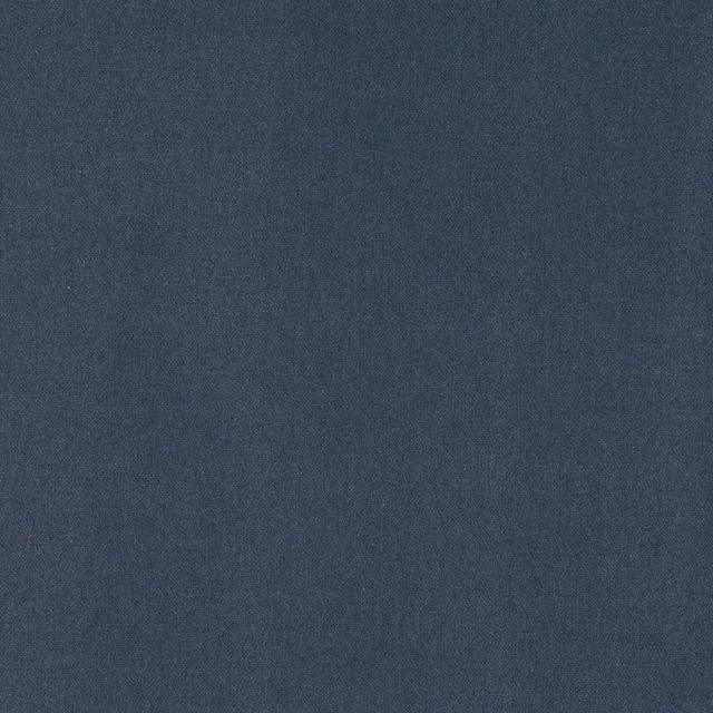 Deep blue-grey woven textile swatch with subtle charcoal tonal variation and fine texture