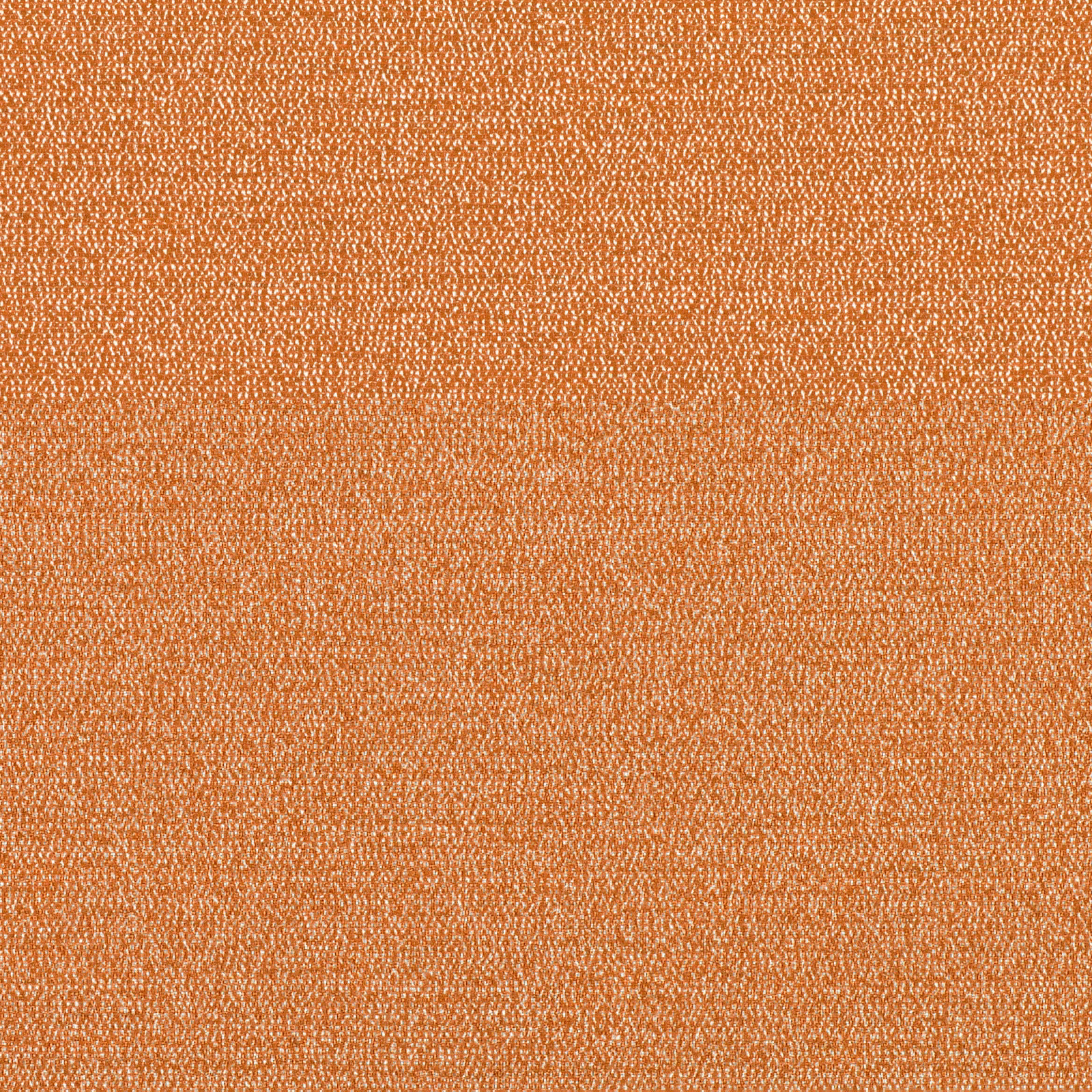 Close-up of warm clementine-orange fabric with a fine, irregular woven texture