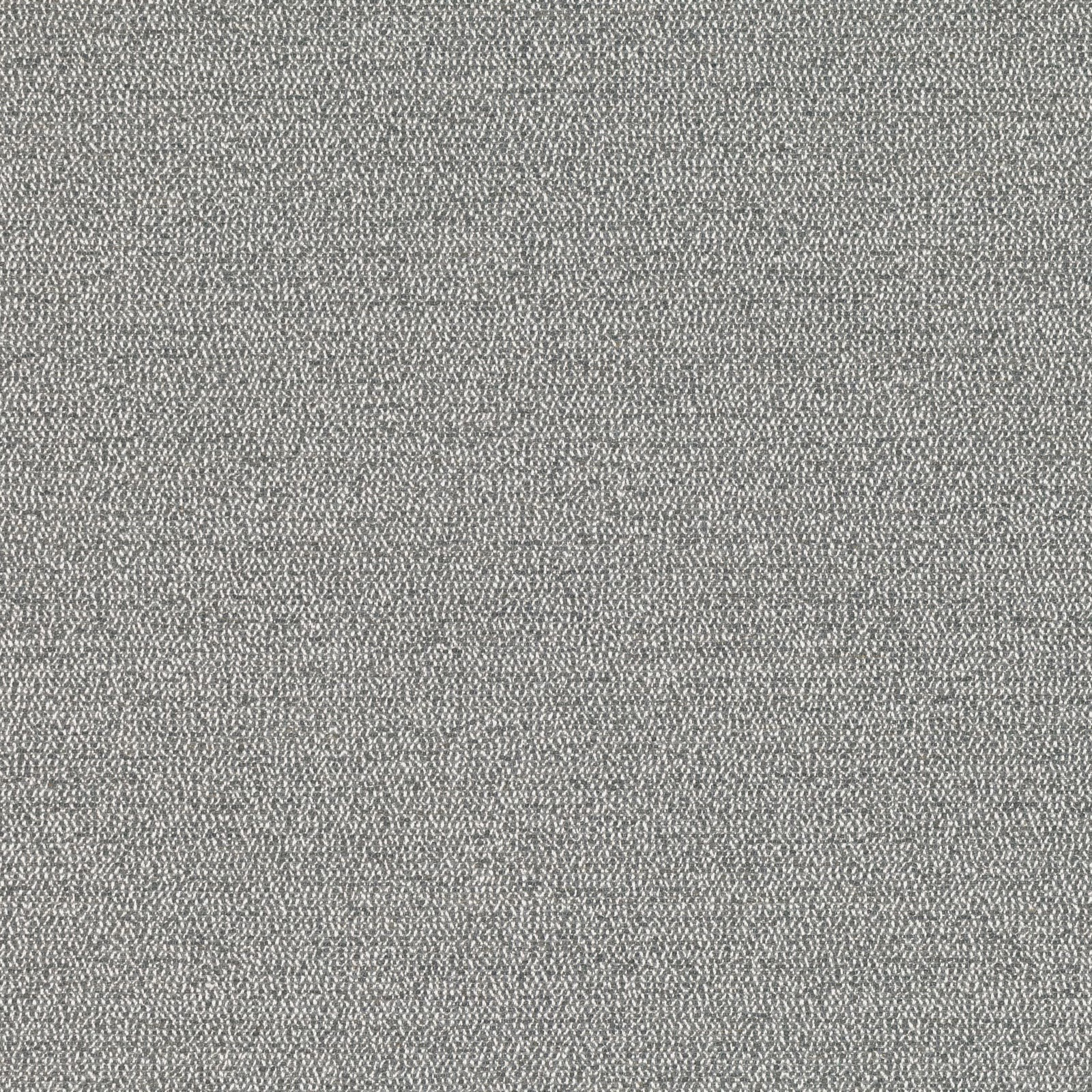 Close-up of cool mid-grey Olavi fabric with a dense, finely mottled woven texture