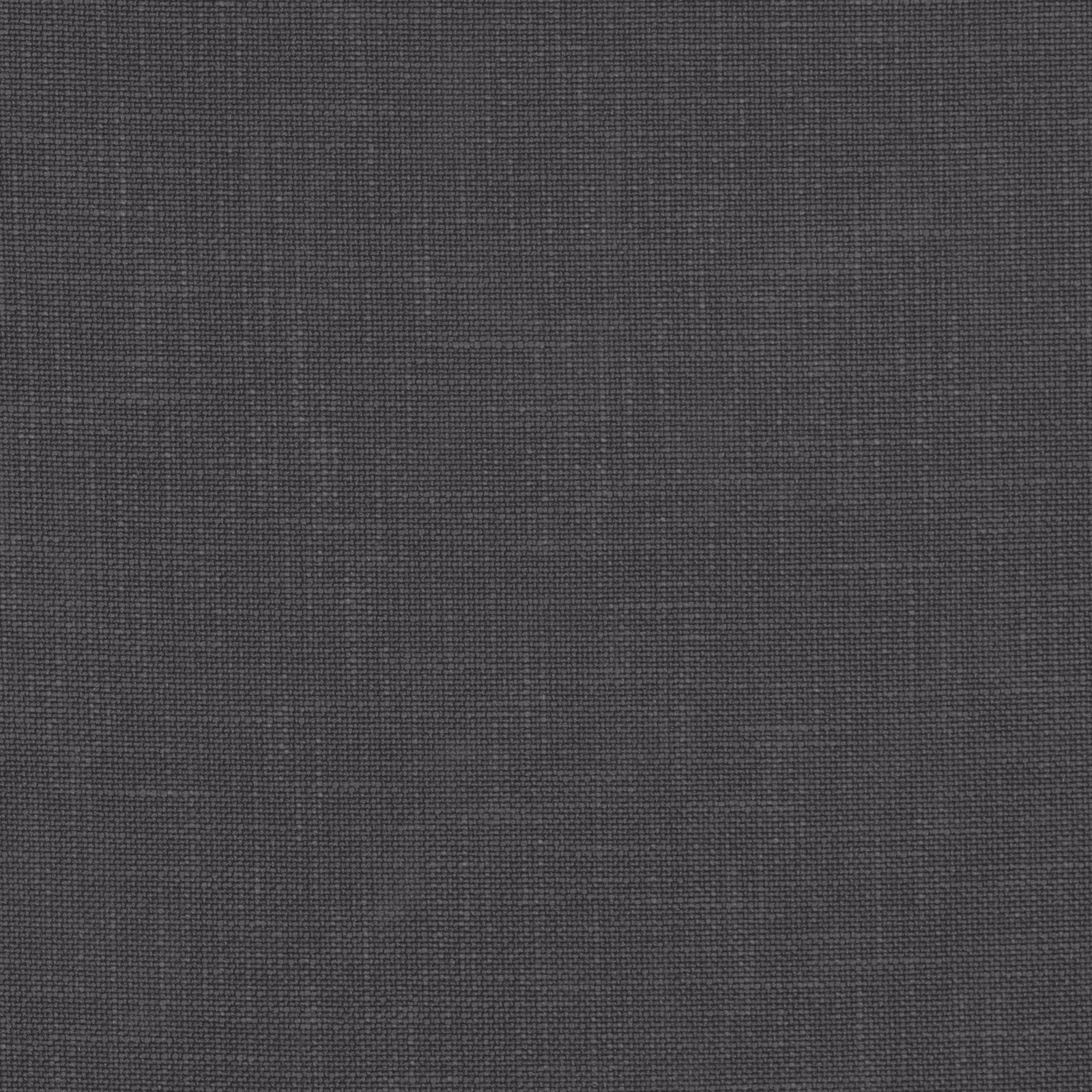 Close-up of dark charcoal-grey fabric with a fine, tightly woven crosshatch texture