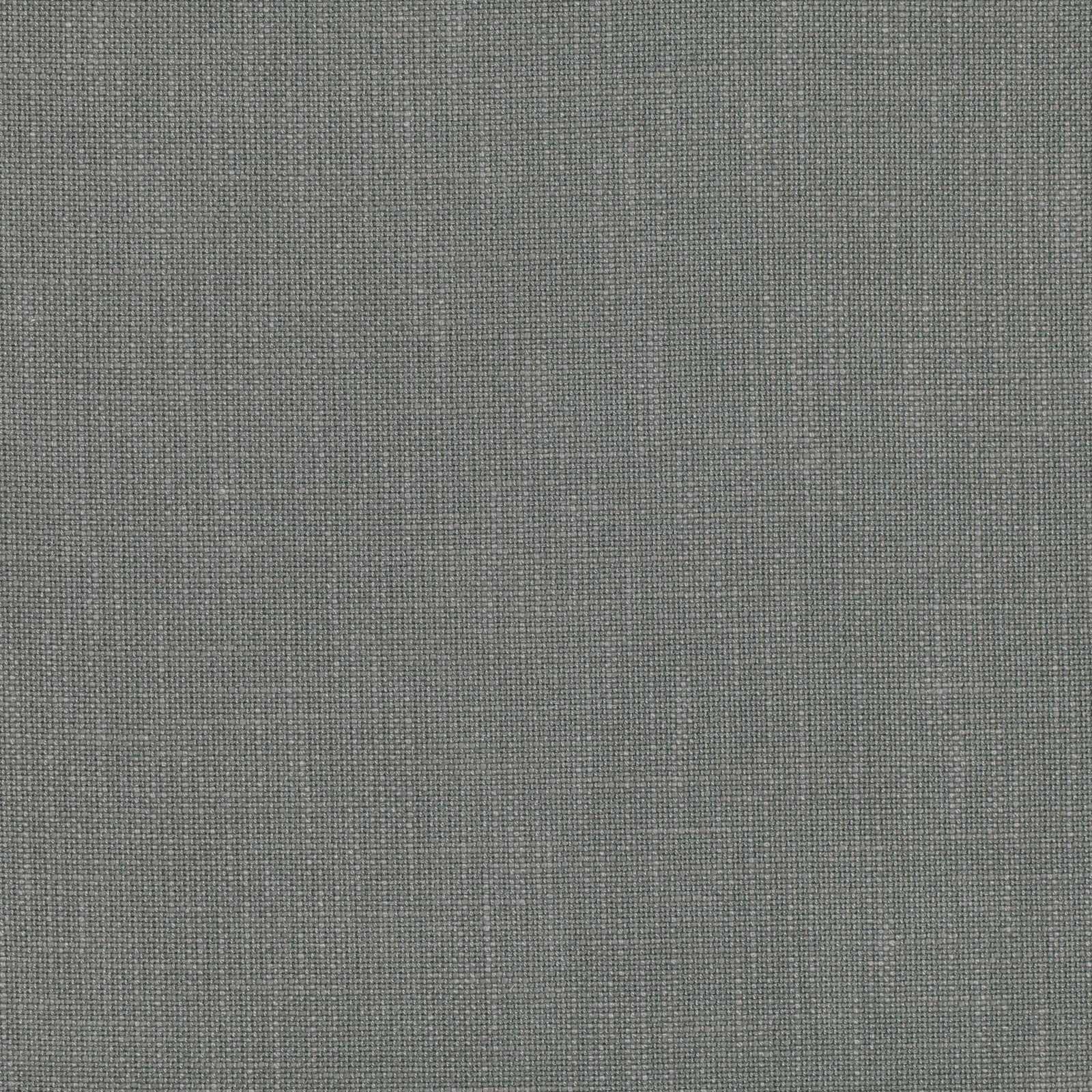 Close-up of cool mineral-grey fabric with a fine, regular plain weave
