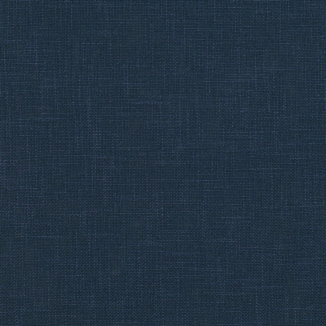 Deep night-blue woven fabric with a subtle fine tonal grid texture
