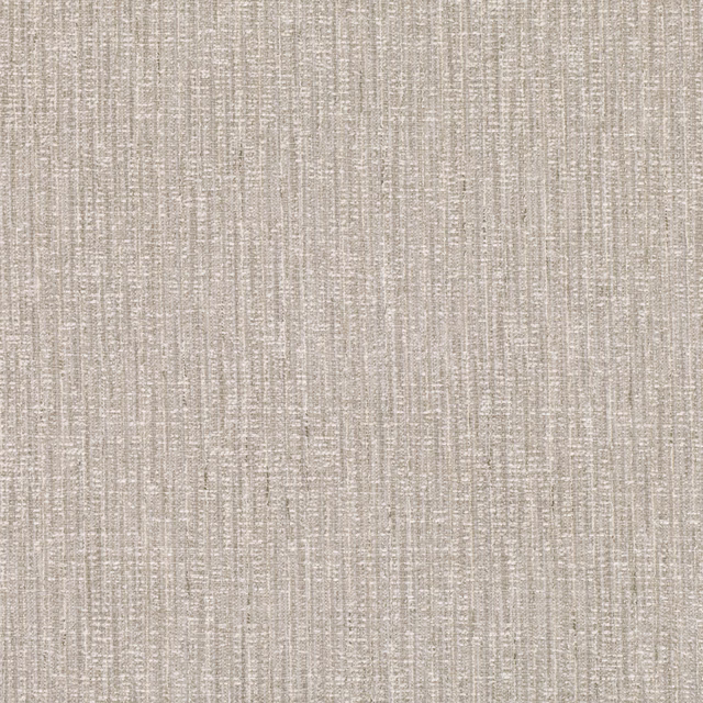Pale taupe ground with fine vertical slubs and softly nubby woven texture