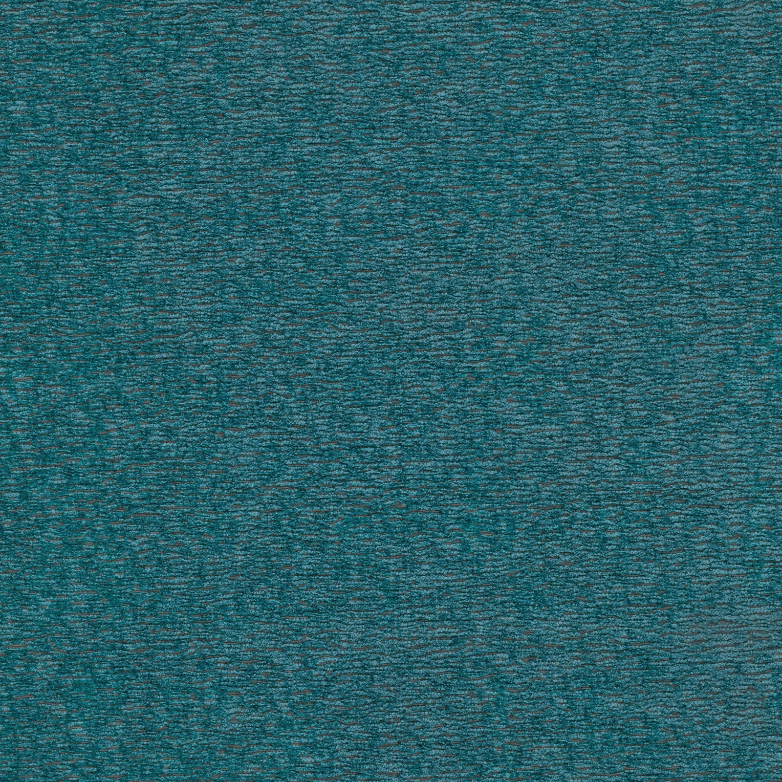 Close-up of deep blue-green teal fabric with a fine rippled horizontal weave