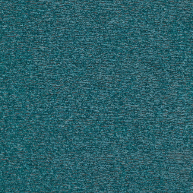 Close-up of deep blue-green teal fabric with a fine rippled horizontal weave