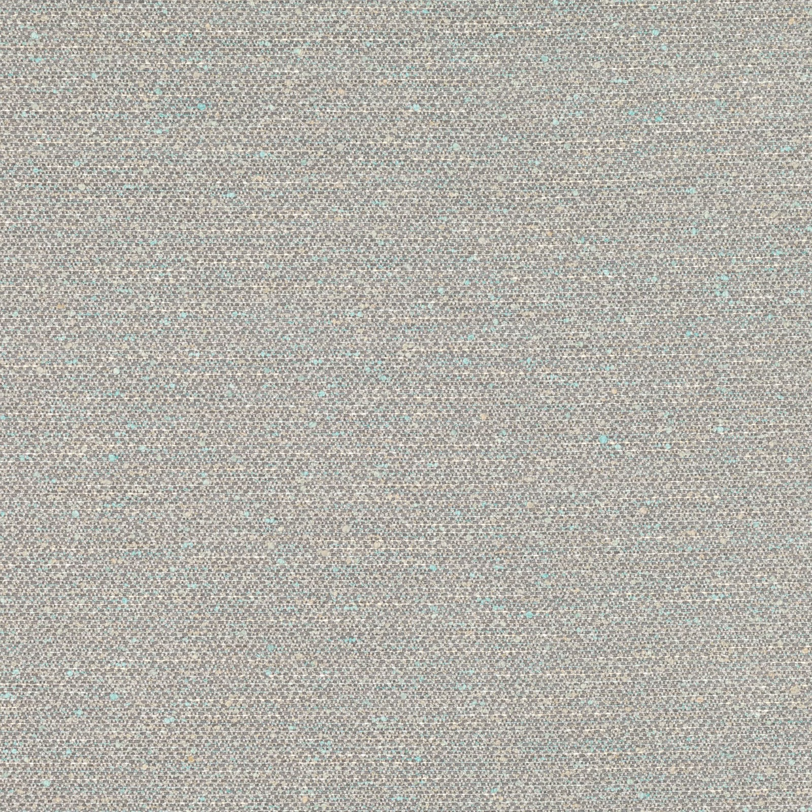 Close view of silver blue woven texture with pale blue flecks and mottled depth