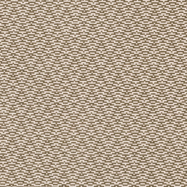 Warm beige and taupe Calida Basket textile with small, tactile geometric weave