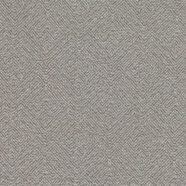 Cool silver-blue fabric with a finely woven, softly flecked herringbone texture