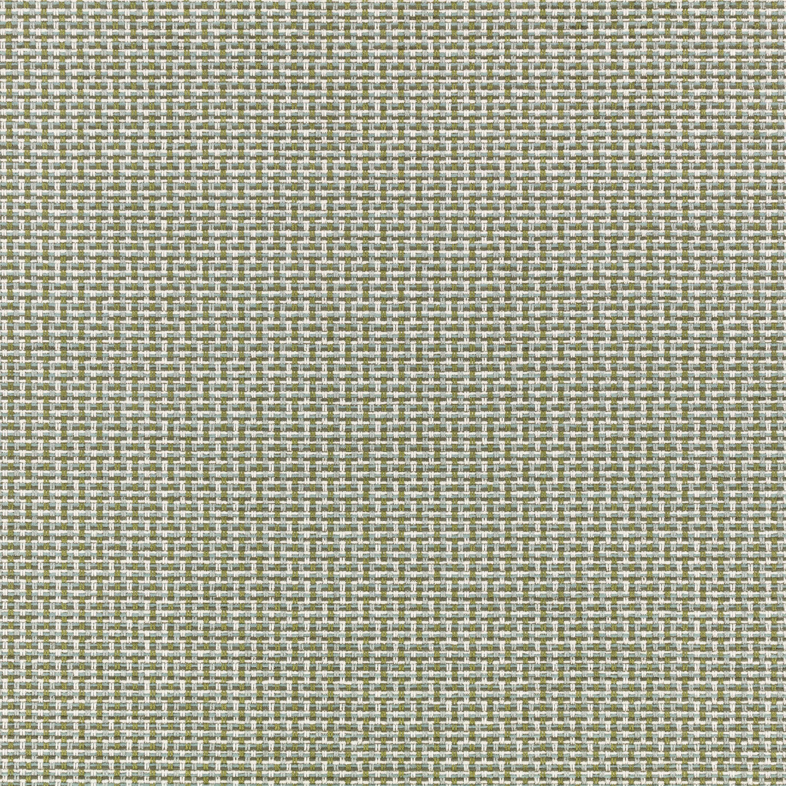 Muted olive and cream crosshatch weave with fine taupe flecks