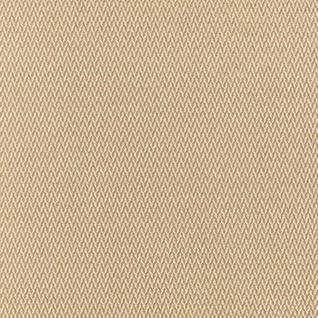 Warm antique-gold woven textile with a fine ivory chevron texture