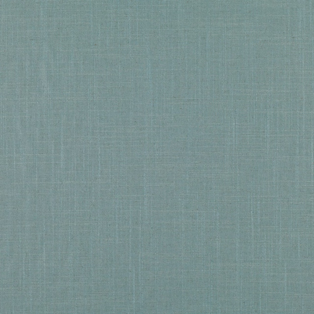Muted duck egg blue-green fabric with a subtle fine crosshatch weave