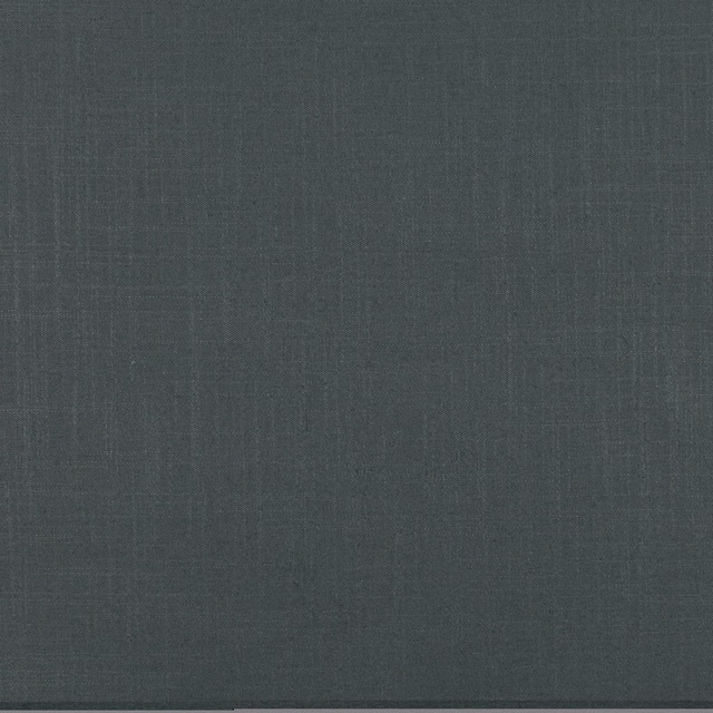 Close view of Asuri Gunmetal’s charcoal-grey weave with subtle vertical tonal striations