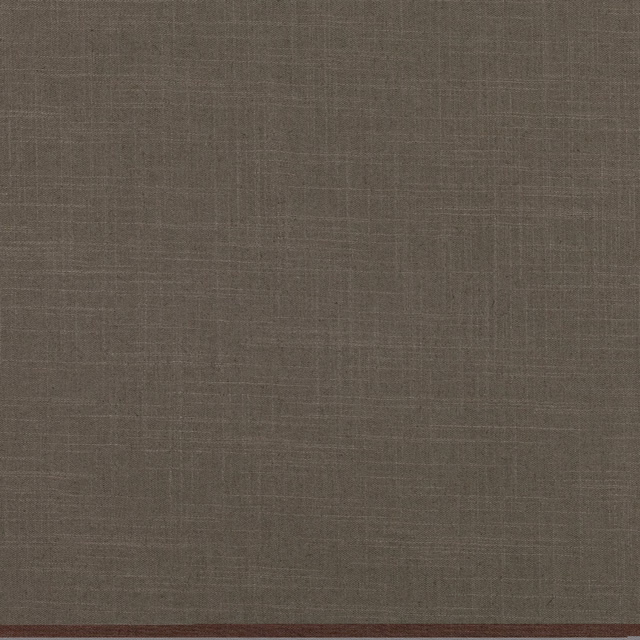 Muted hazel-brown crosshatch weave with subtle horizontal and vertical texture