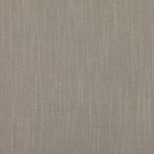 Taupe Husk fabric with fine vertical slubs and a softly irregular weave