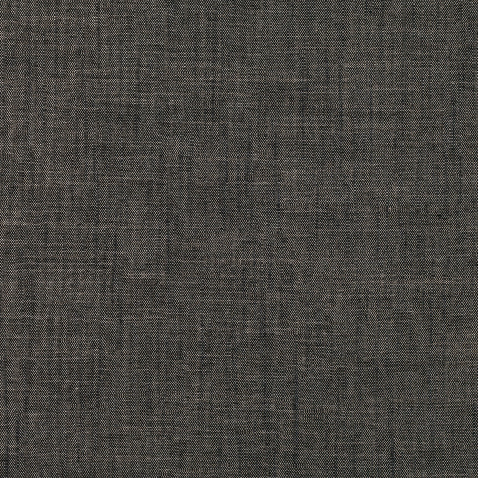Deep charcoal-olive woven fabric with subtle crosshatch texture and tonal flecks