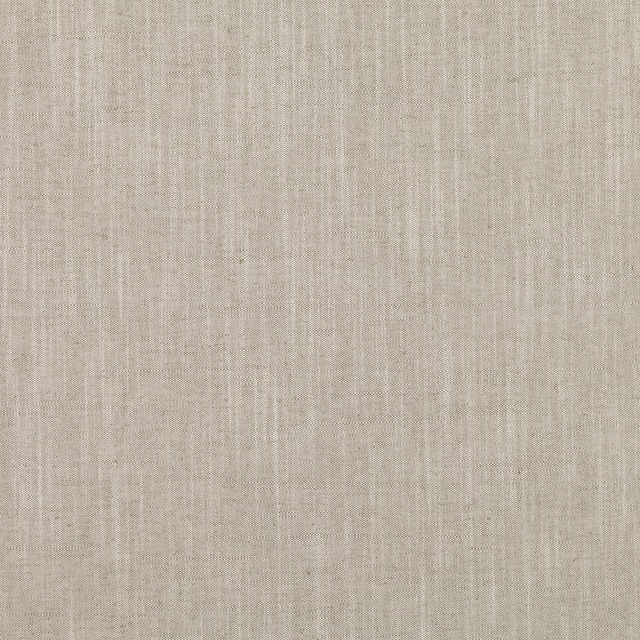 Close-up of warm natural beige fabric with irregular vertical and horizontal woven texture