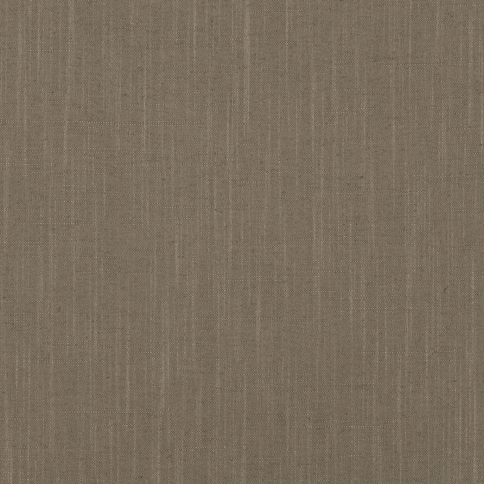 Close-up of muted porcini taupe fabric with fine vertical woven striations