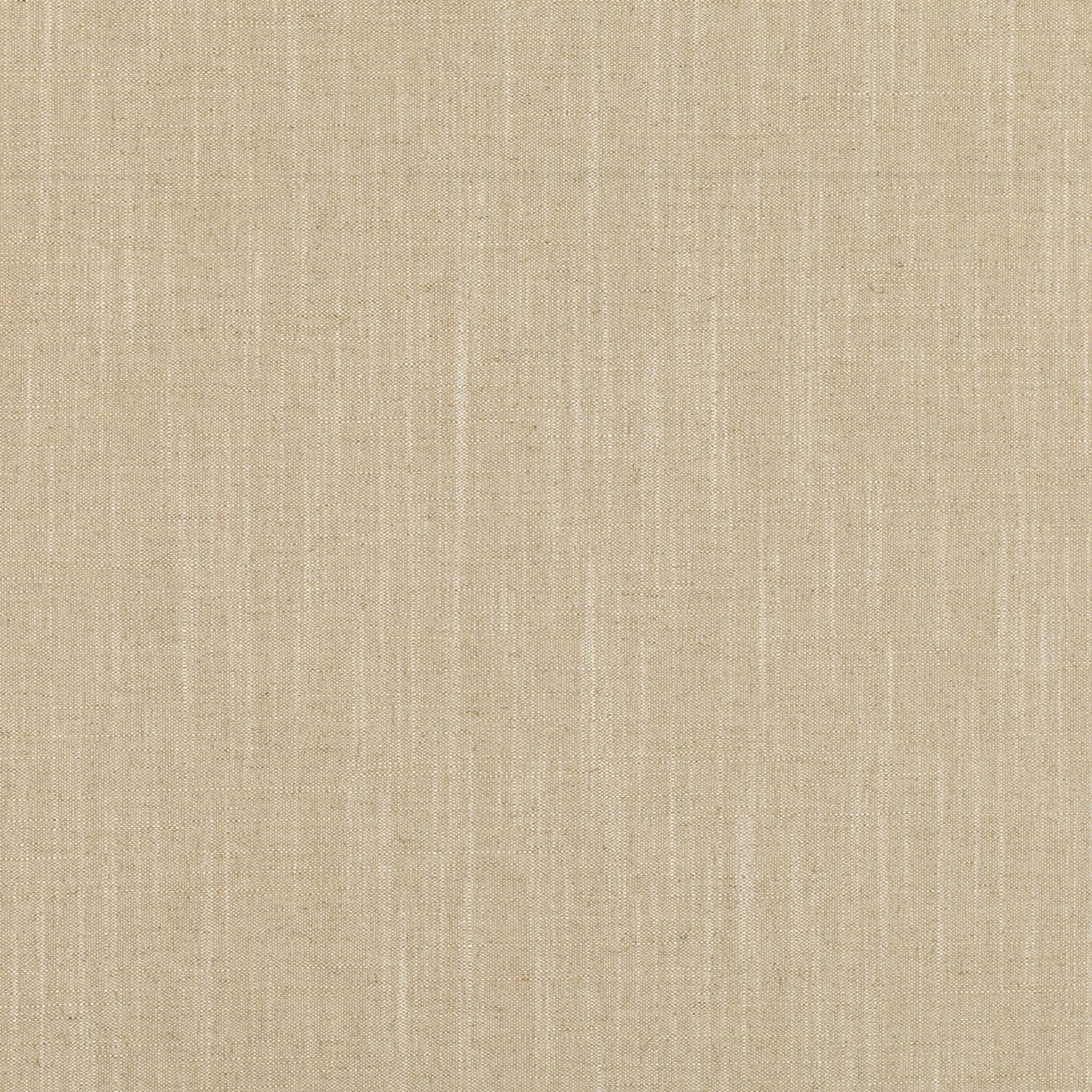Wicker-beige woven fabric with fine vertical slubs and soft tonal variation