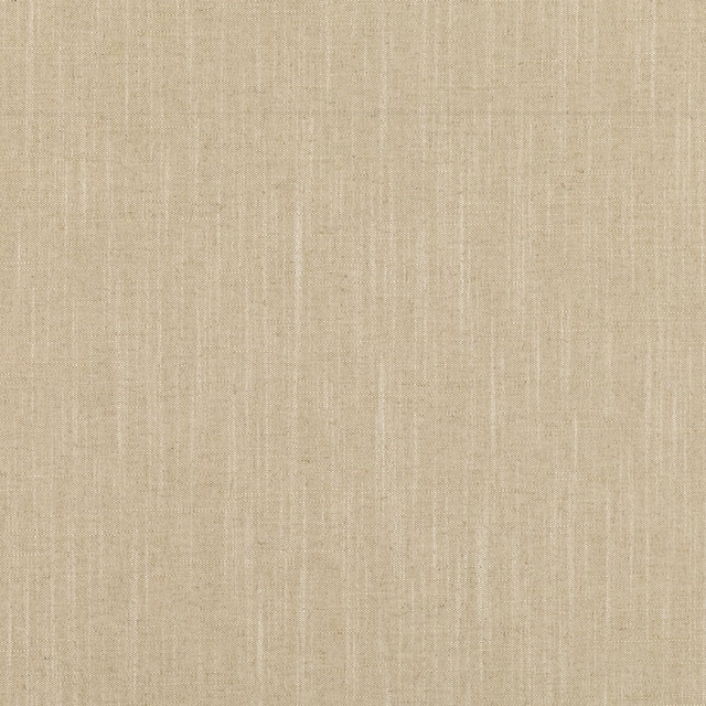 Wicker-beige woven fabric with fine vertical slubs and soft tonal variation