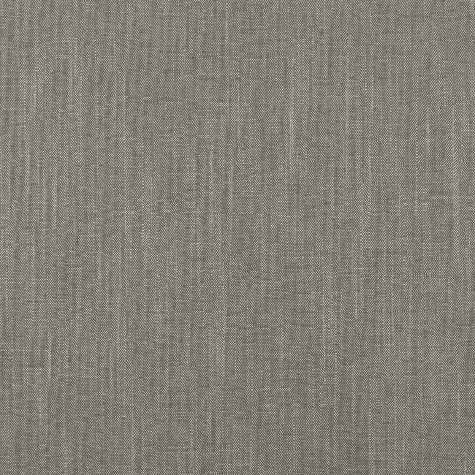 Close-up of Romo Asuri Zinc showing a fine zinc-grey weave with vertical slubs