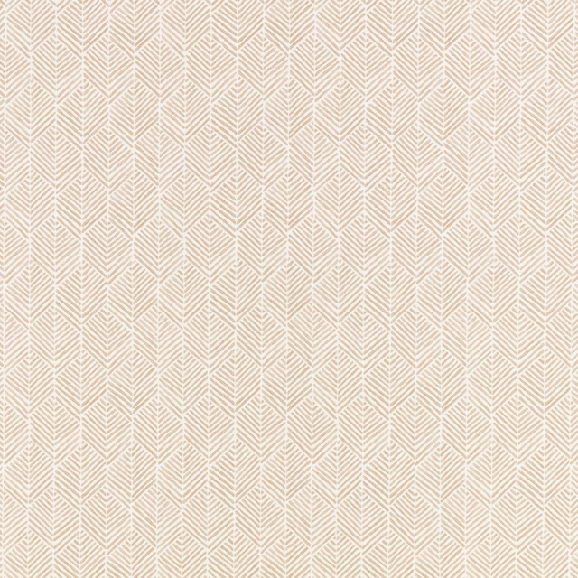 Pale almond-beige textile with repeated fine chevrons forming vertical geometric columns