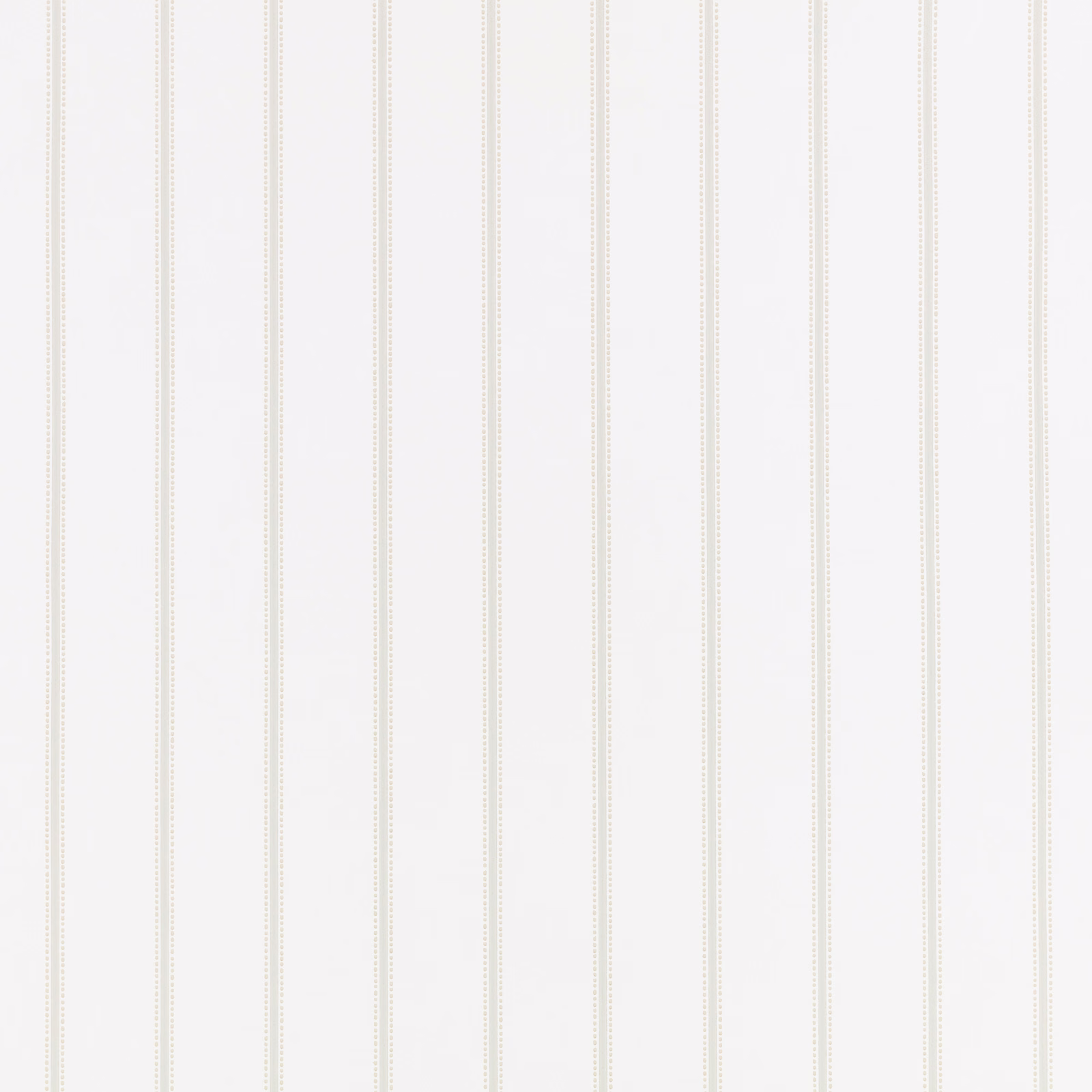Soft ivory wallpaper with fine vertical dotted stripes and subtle woven-looking texture