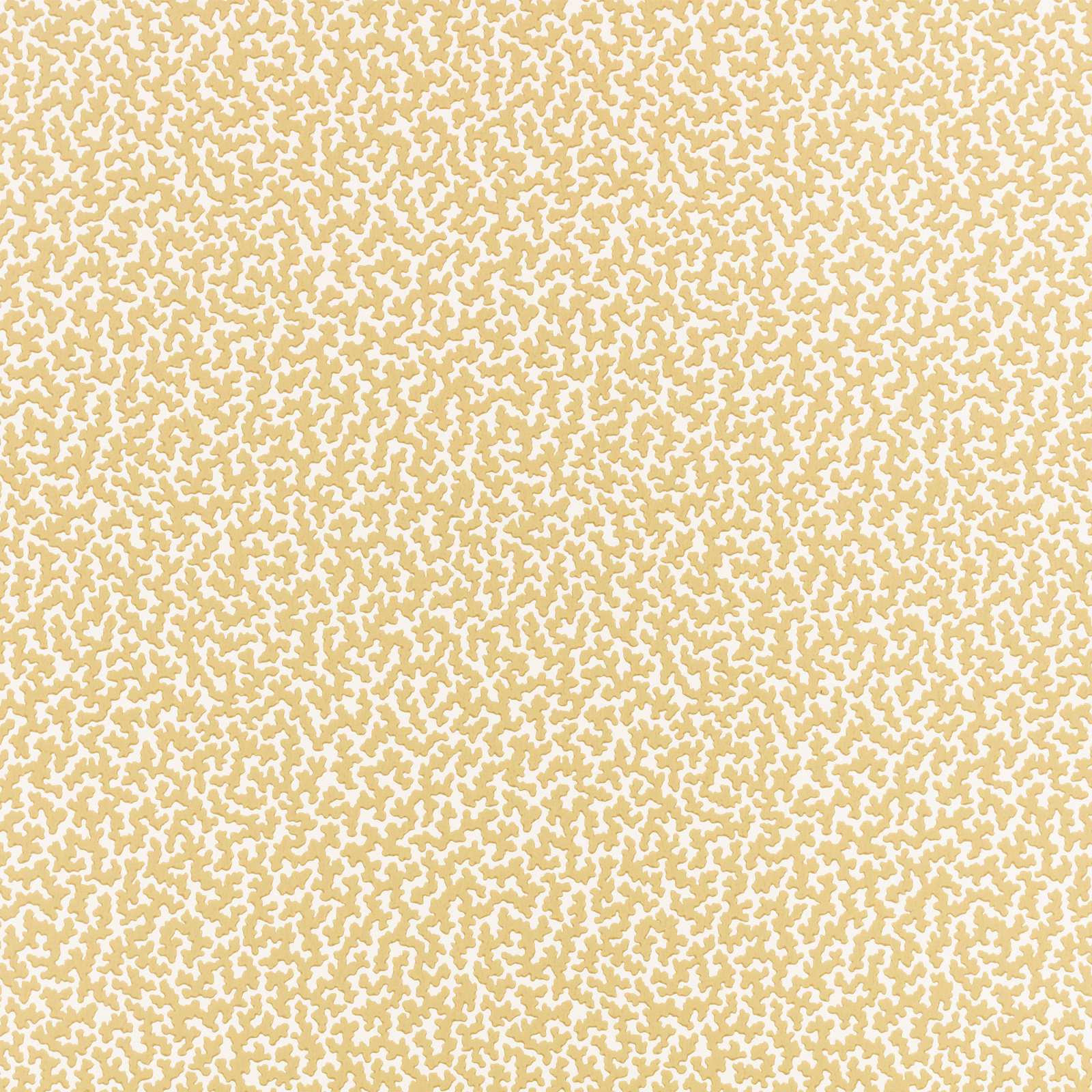 Warm hay wallpaper with a dense ivory organic fleck pattern