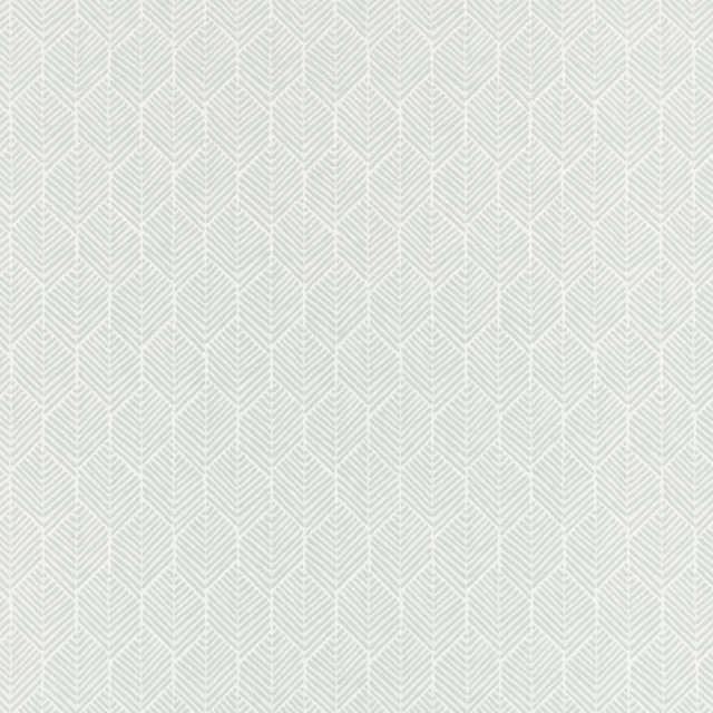 Pale eau de nil wallpaper with a fine repeating geometric chevron pattern