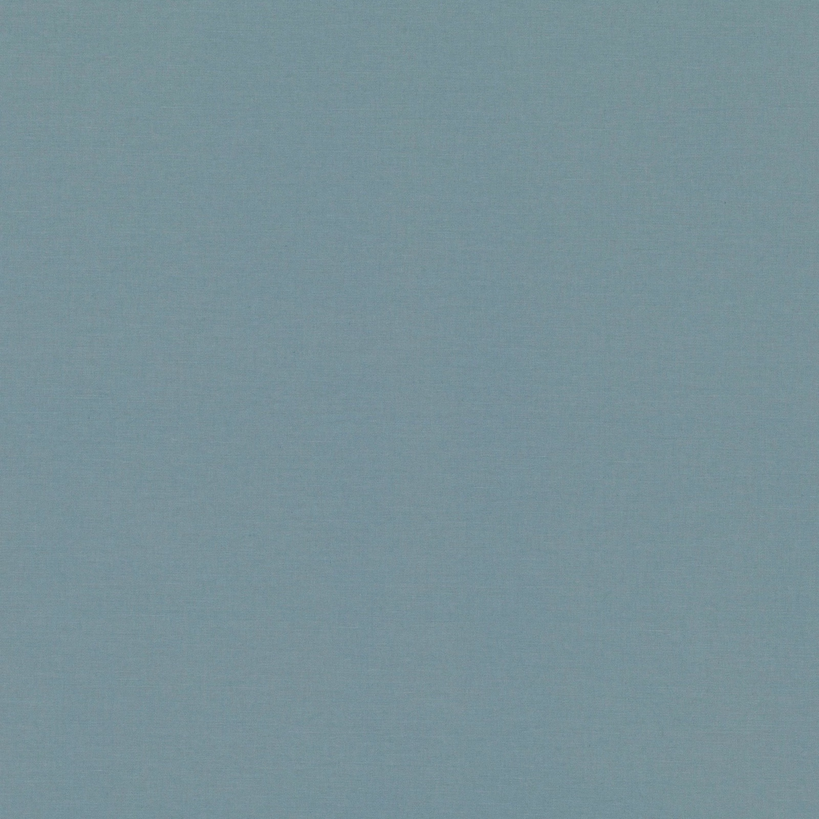 Muted blue-teal plain weave with subtle crosshatched texture and gentle tonal variation
