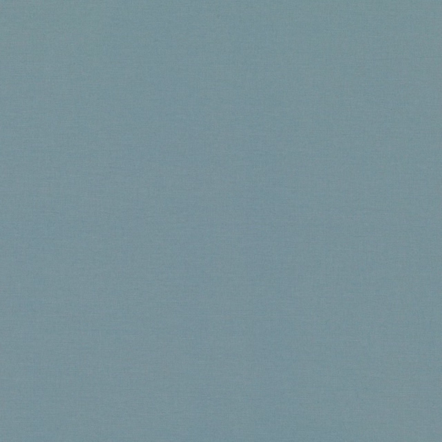 Muted blue-teal plain weave with subtle crosshatched texture and gentle tonal variation