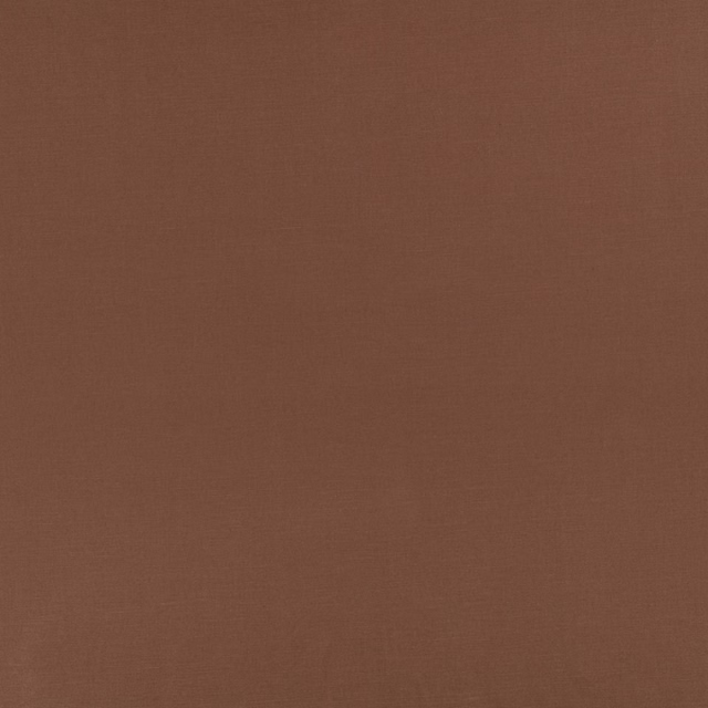 Warm chocolate-brown plain weave with a fine, subtly textured surface