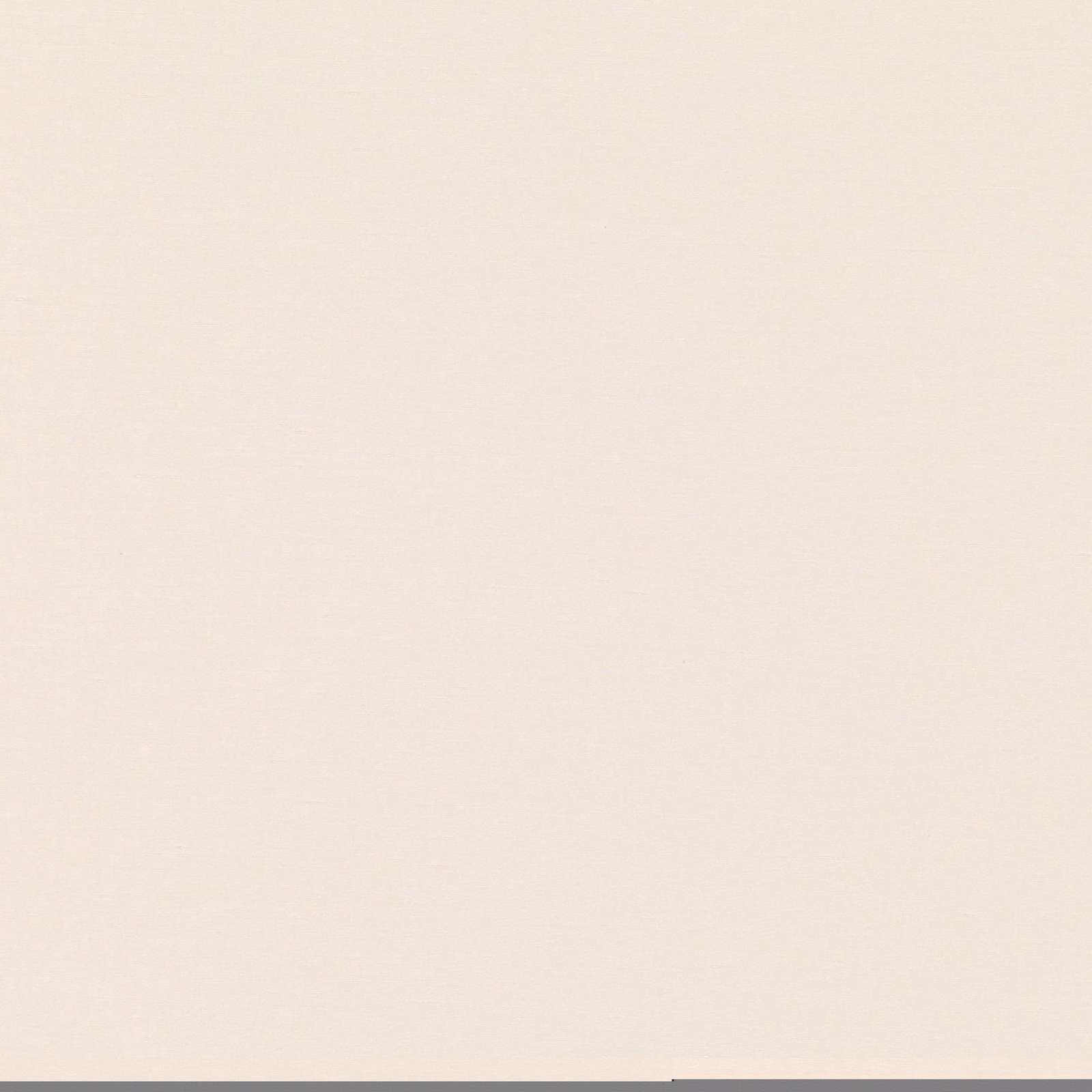 Pale ivory-cream textile with a nearly plain, softly textured surface