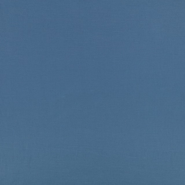 Muted Delft blue plain weave with a fine, softly textured surface