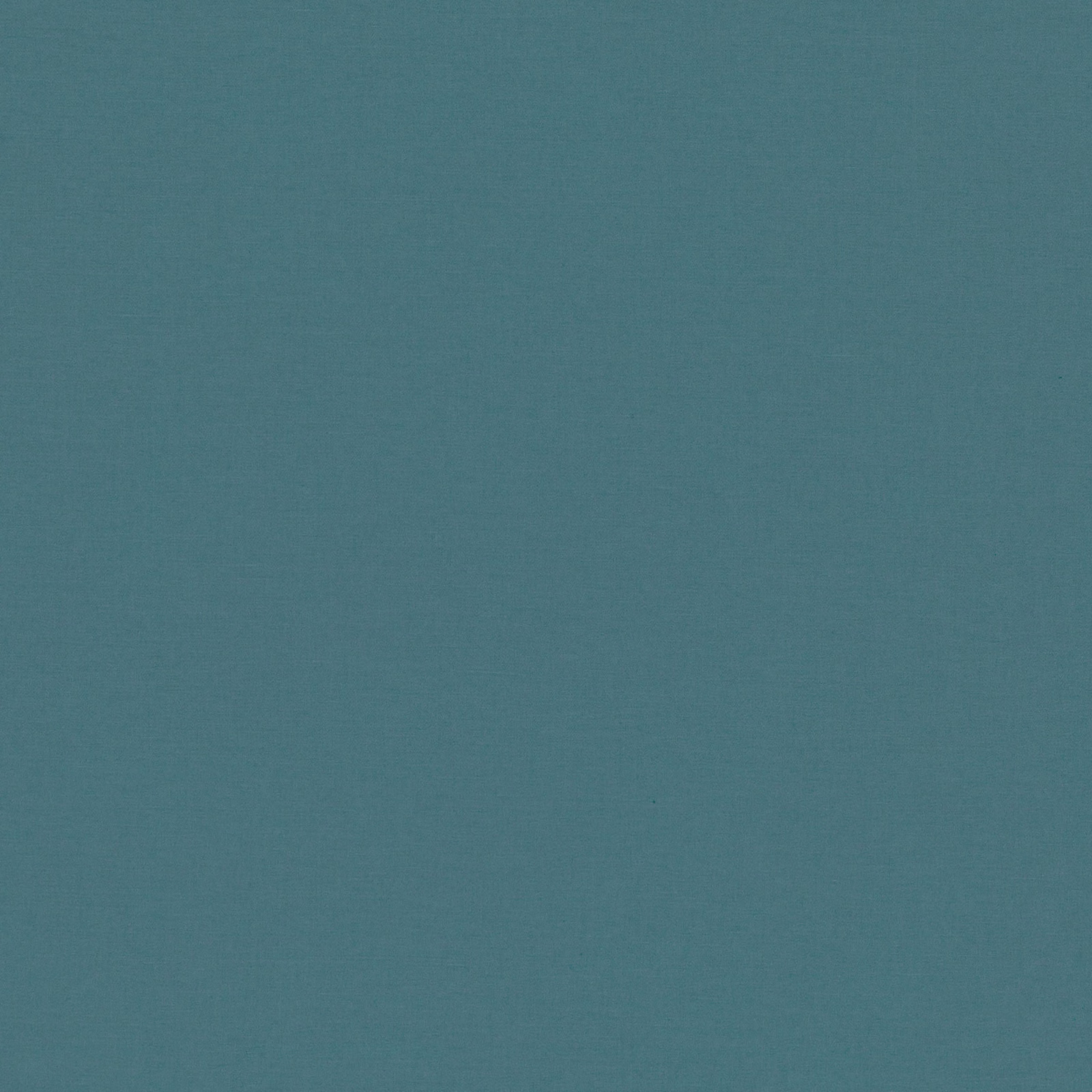 Close view of muted blue-teal fabric with a fine, even woven texture