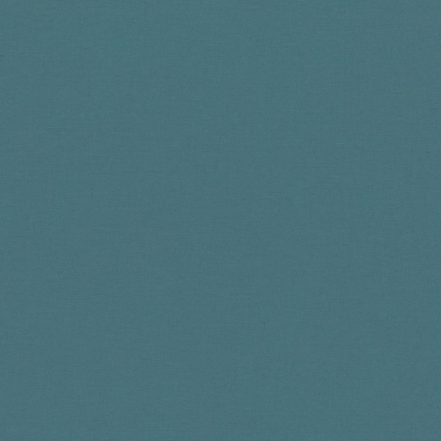 Close view of muted blue-teal fabric with a fine, even woven texture