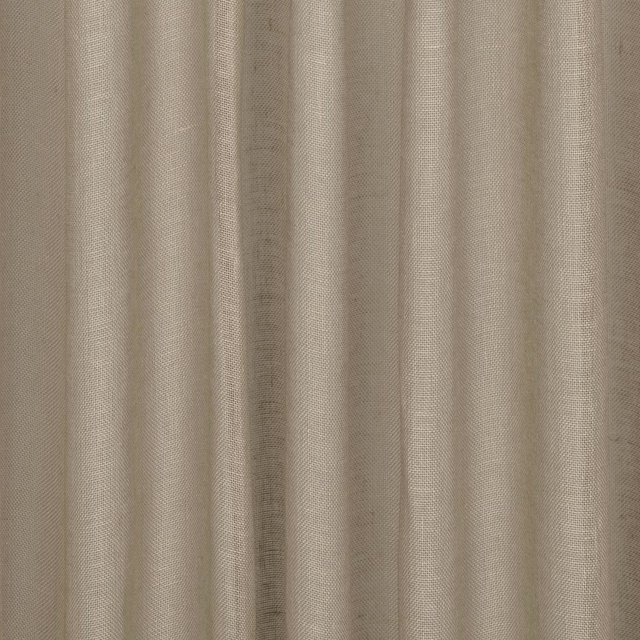 Warm taupe-beige Cellini weave with subtle vertical tonal movement
