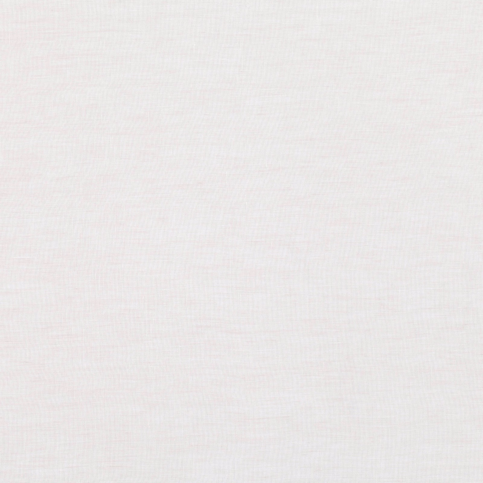 Pale ivory woven fabric with subtle blush warmth and fine crosshatch texture
