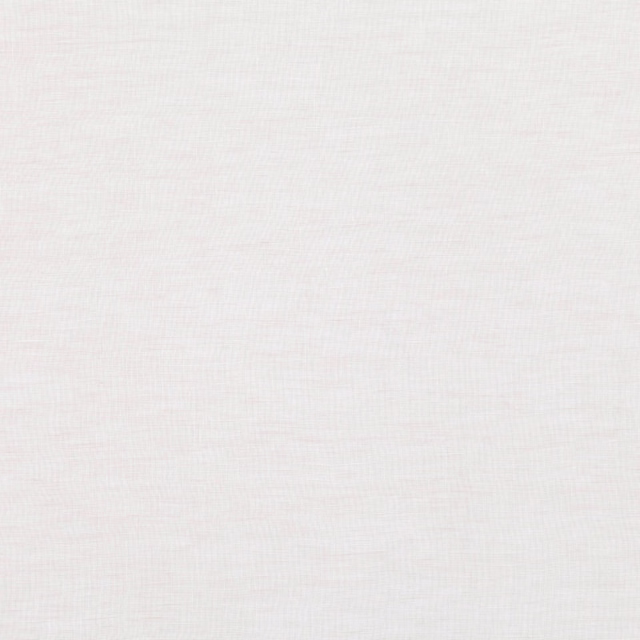 Pale ivory woven fabric with subtle blush warmth and fine crosshatch texture