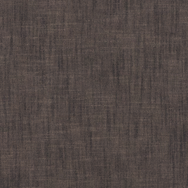 Dark liquorice-brown woven swatch with fine vertical charcoal striations