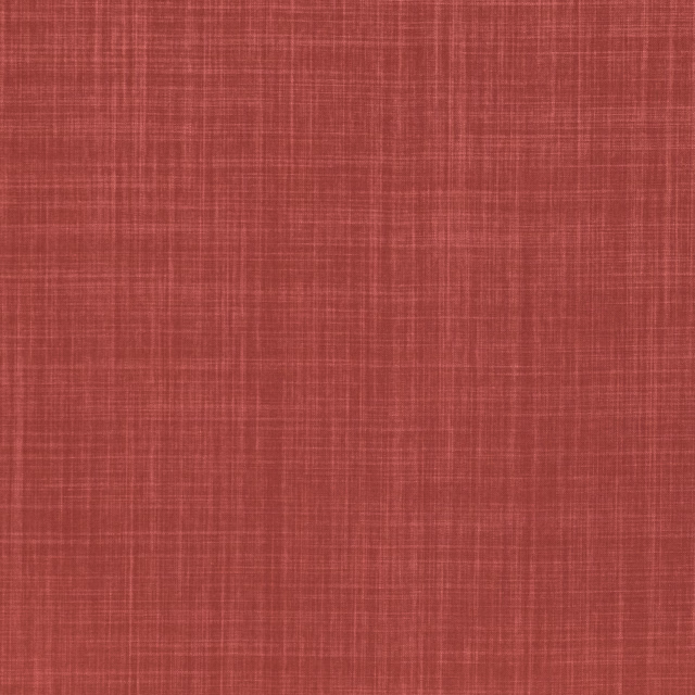 Warm chutney-red fabric with a fine, irregular crosshatch weave