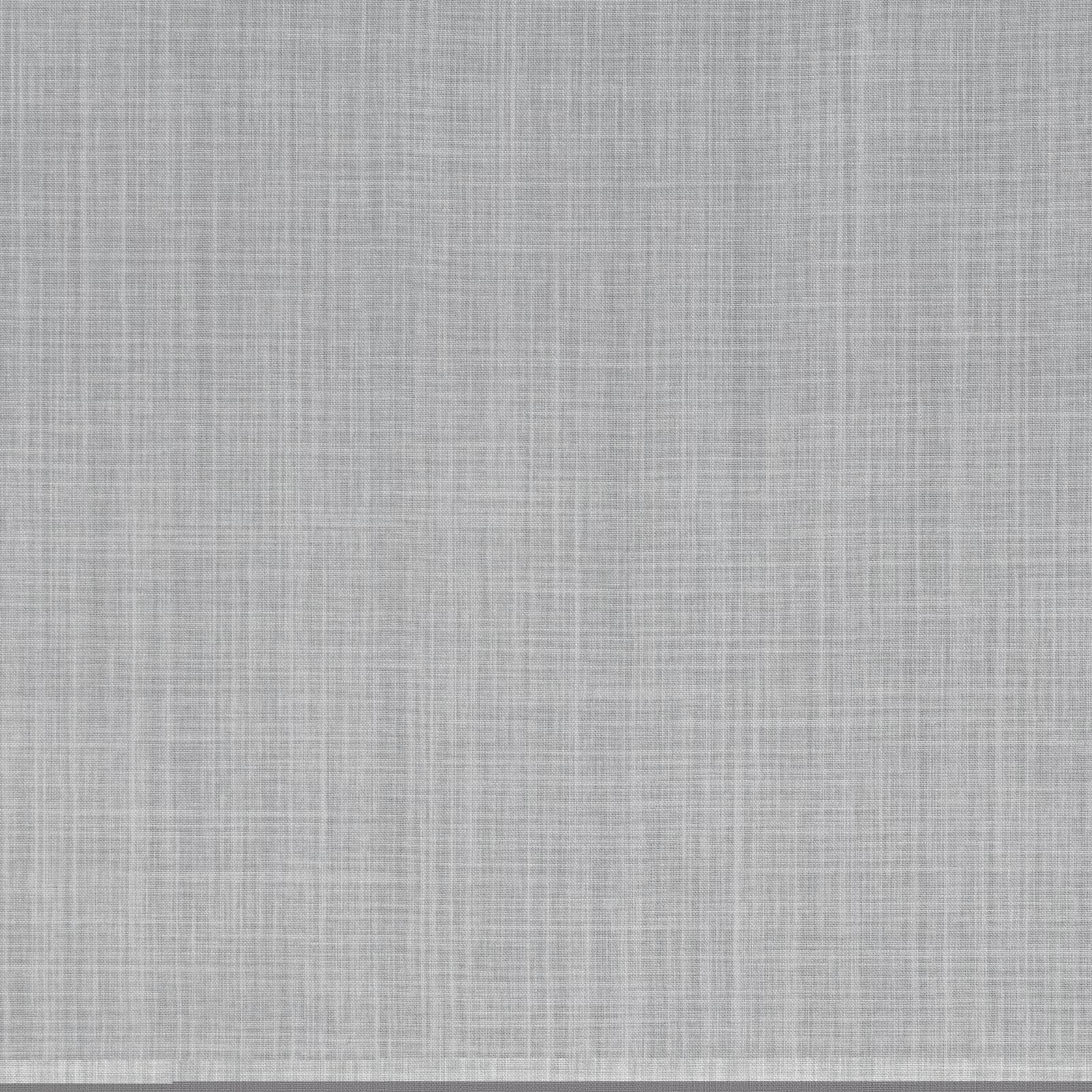 Pale cool-grey fabric with a fine woven crosshatch texture and subtle vertical striations