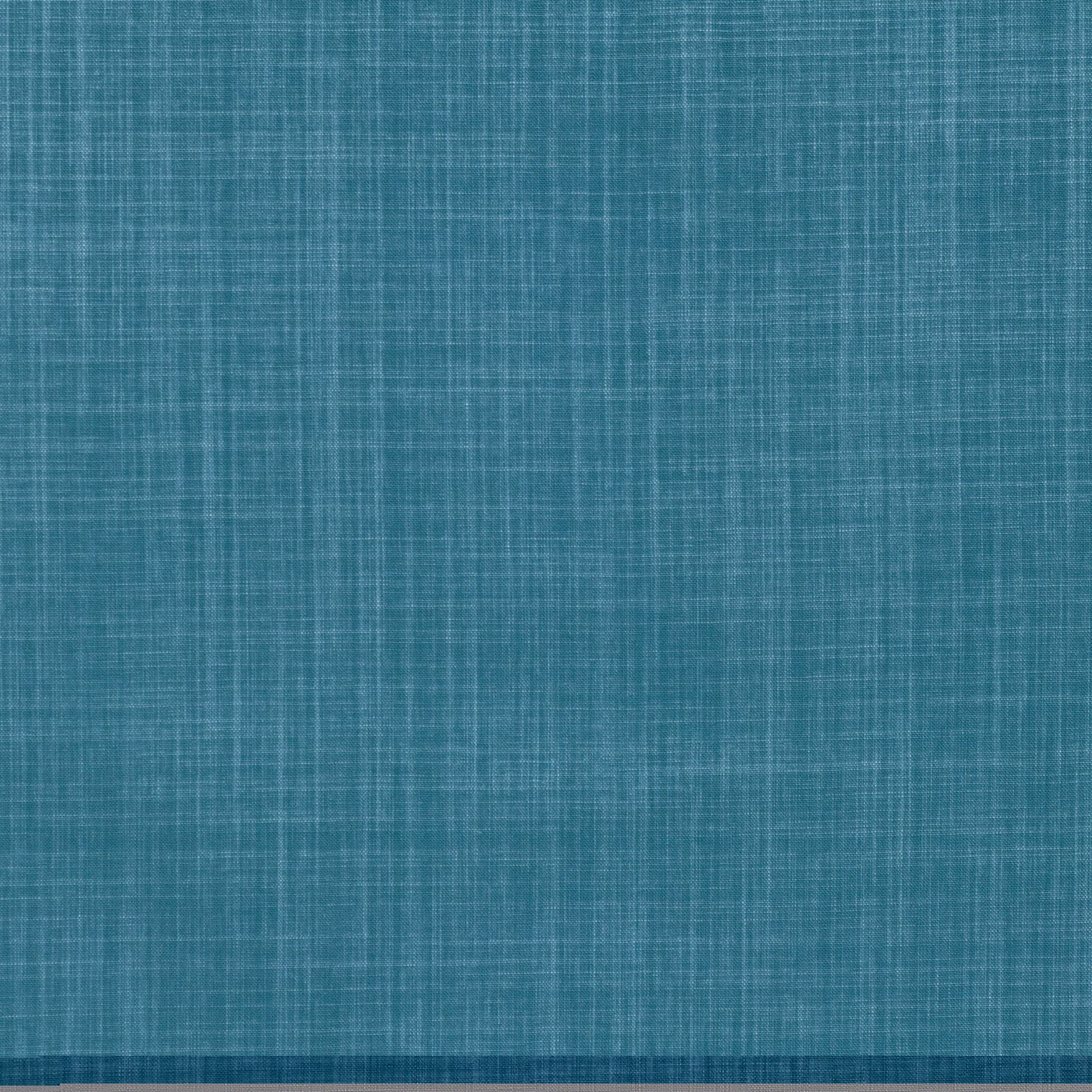 Deep teal-blue woven swatch with fine crosshatched texture and subtle tonal variation