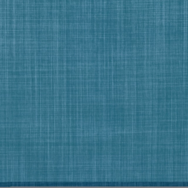 Deep teal-blue woven swatch with fine crosshatched texture and subtle tonal variation