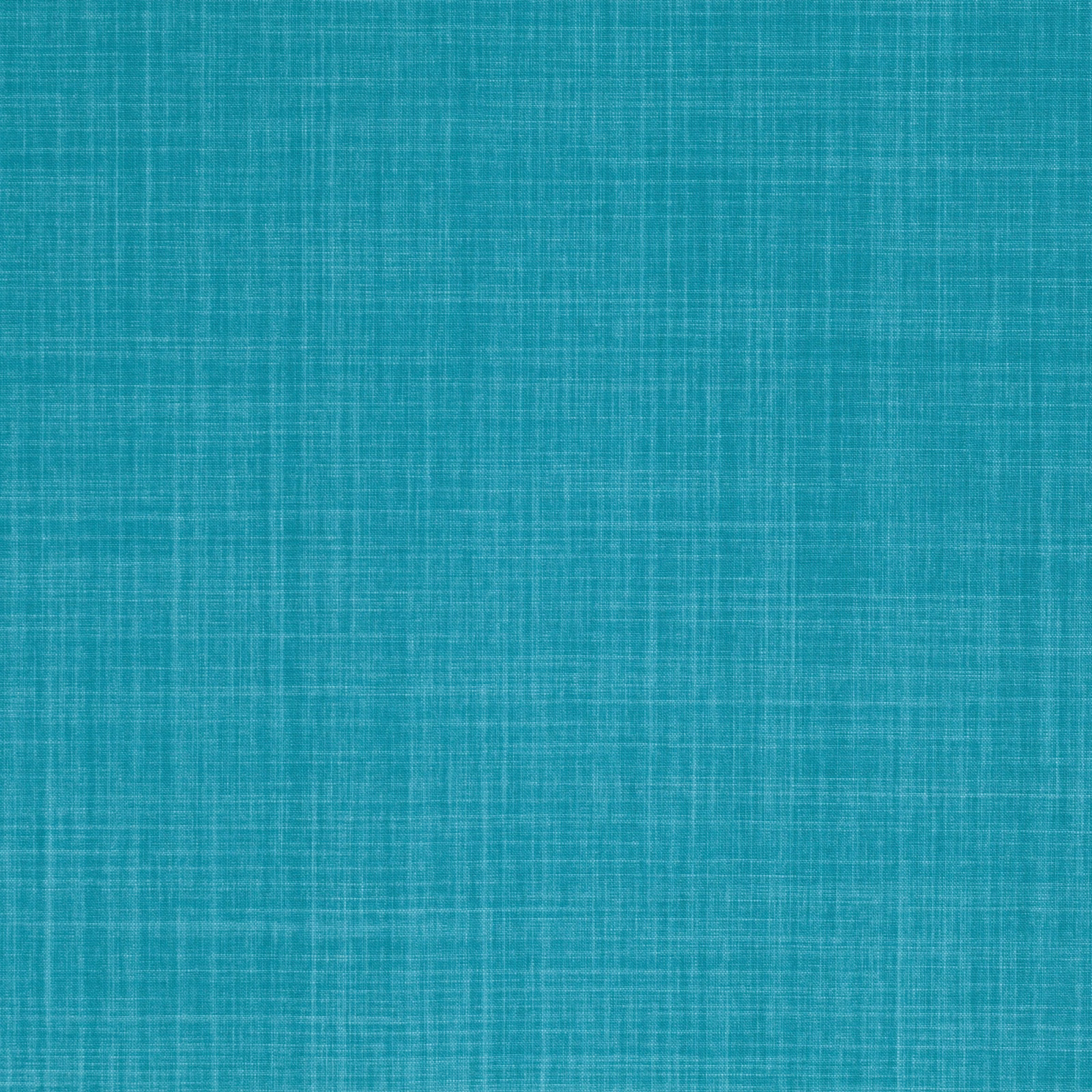 Teal-blue Dune fabric showing a fine layered crosshatch weave